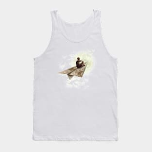 Paper Aeroplane Tank Top